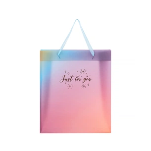 Подарунковий пакет Axent пластиковий Just for you-2, 32х27 см (8504-38-A) зображення 1