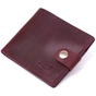 Портмоне Shvigel Шкіряне Бордове (16436) - зменшене зображення 1