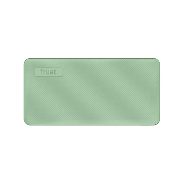 Батарея універсальна Trust Primo 20000 mAh ECO (USB-C/3A, 2*USB-A/2.4А) Green (25027_TRUST) - зображення 1