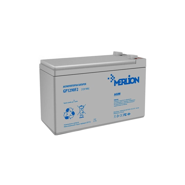 Батарея к ИБП Merlion 12V-9Ah (GP1290F2) - изображение 1