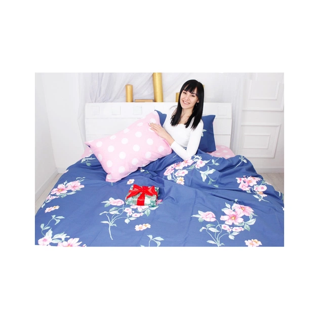 Постельное белье MirSon Сатин 22-1321 Alfred Двуспальный (2200005130155) - изображение 9