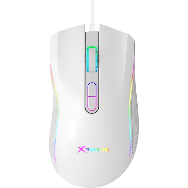 Мишка Xtrike ME GM-314 RGB USB White (GM-314WH) - зображення 1