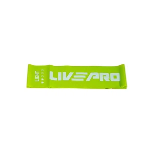 Еспандер LivePro Fitness Band Light LP8415-L зелений Уні 200х15см (4,5кг) (6951376153668) зображення 1