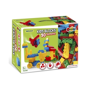 Конструктор Wader Kids Blocks 90 елементів (41296) зображення 1