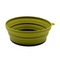 Миска туристична Tramp силіконова з пластиковим дном 550 мл Olive (UTRC-123-olive) - зменшене зображення 2