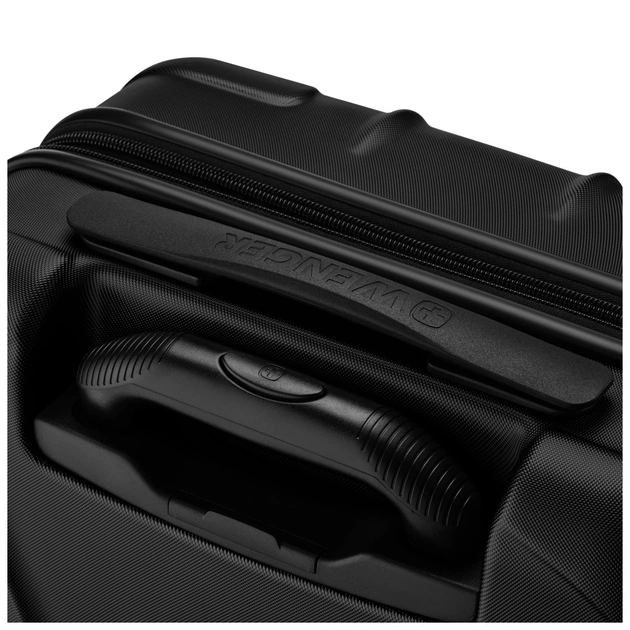 Валіза Wenger Oryson, мала, пластик, 4 колеса, чорна (653163) - зображення 11