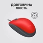 Мишка Logitech M110 Silent USB Red (910-006759) - зменшене зображення 6