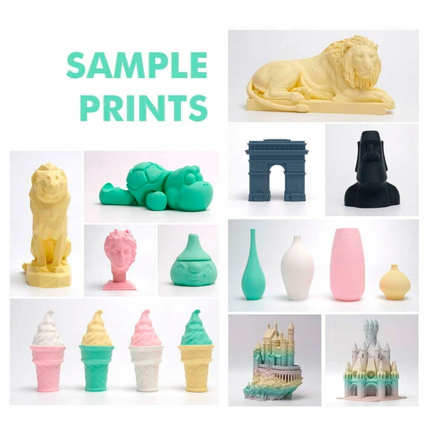 Пластик для 3D-принтера eSUN ePLA-Matte, 1,75мм, 1кг, mint (ePLA-Matte-P175MG1) - picture 9