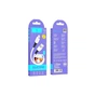 Дата кабель USB 2.0 AM to Lightning 1.0m 2.4A silicone X82 white HOCO (6931474768544) - уменьшенное изображение 4