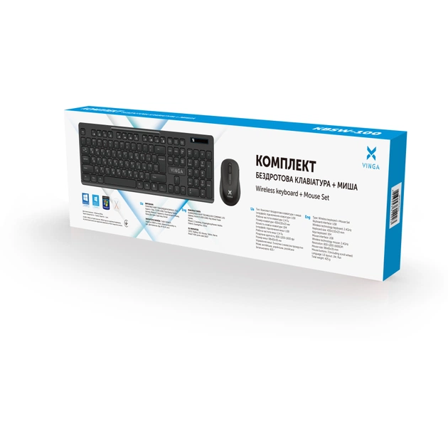Комплект Vinga KBSW-100 Black - picture 5