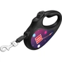 Повідець для собак WAUDOG R-leash "Ракетобудування" XS до 12 кг 3 м чорний (8123-0124-01) - зменшене зображення 4