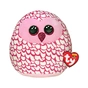 М'яка іграшка Ty Squish-a-Boos Рожева сова Pinky 20 см (39300) - зменшене зображення 1