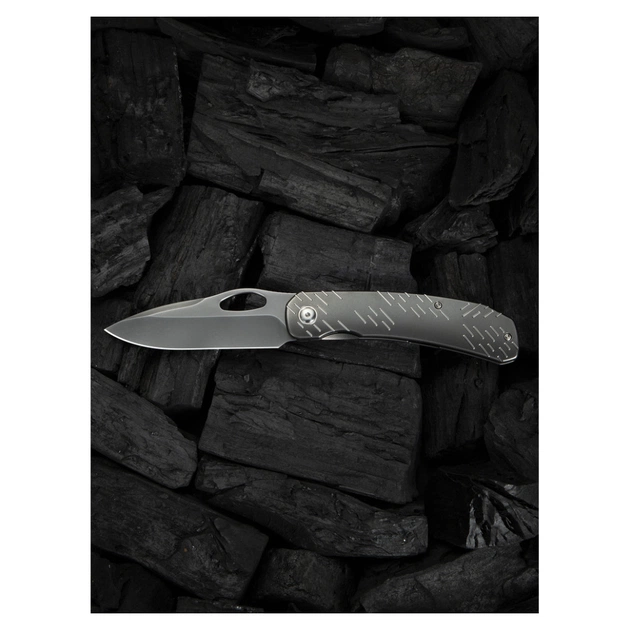 Ніж Weknife Inmate, Darkwash, темний титан (WE23096B-4) - picture 12