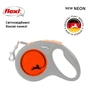 Повідець для собак Flexi New Neon стрічка S 5 м/ 15 кг помаранчевий (4000498032008) - зменшене зображення 2