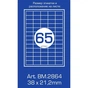 Этикетка самоклеящаяся BM.2864 Buromax - уменьшенное изображение 2