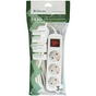 Мережевий подовжувач Defender S330 3.0 m 3 роз switch white (99234) - зменшене зображення 4