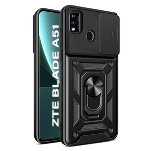 Чохол до мобільного телефона BeCover Military ZTE Blade A51 Black (710698) зображення 1
