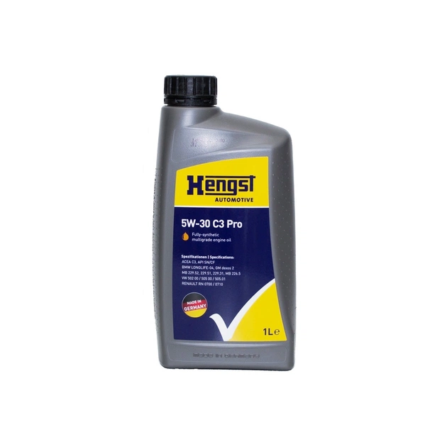 Моторна олива HENGST 5W-30 A5/B5 Pro, 1л (1115800000) - изображение 1