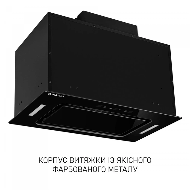 Витяжка Minola BGH 5977 BL Silent - зображення 5