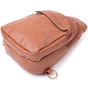 Сумка Vintage Жіноча через плече з отвором для навушників з екошкіри Руда (22789) - зменшене зображення 6