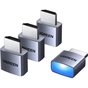 Адаптер CM775 HDMI Virtual Machine 4K60Hz 4pcs gray Ugreen (95994) - зменшене зображення 1