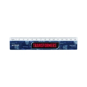 Лінійка Kite пластикова Transformers, 15 см (TF22-090) зображення 1