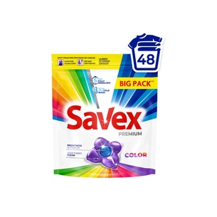 Капсули для прання Savex Premium Caps Color 48 шт. (3800024050299) зображення 1