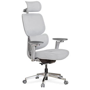 Офісне крісло Mealux D2 Air Fabric Grey (HF-D2 F/G) зображення 1