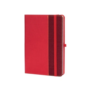 Книга записна Optima А5 COMBI-14, тверда обкладинка, гумка,лінія (O20125-14) зображення 1