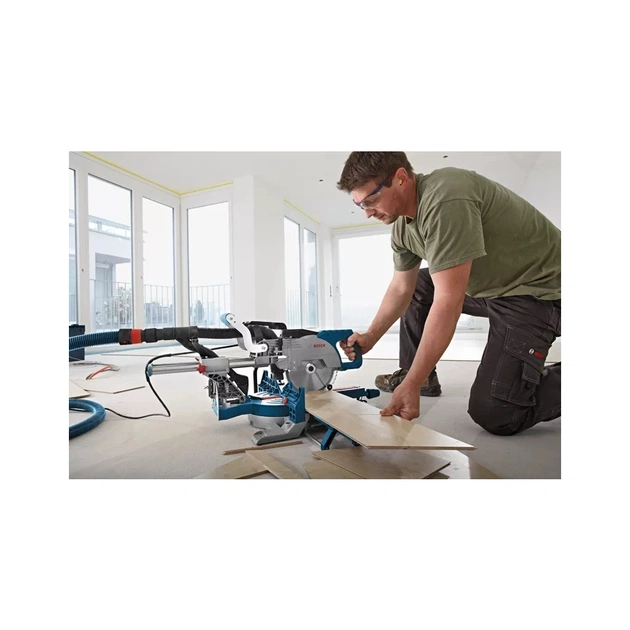 Торцювальна пила Bosch Professional GCM 8 SJL, 1600Вт, диск 216мм (0.601.B19.100) - picture 3