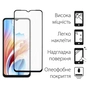 Скло захисне Dengos Full Glue Oppo A38 (black) (TGFG-323) - зменшене зображення 2