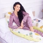 Подушка MirSon для вагітних та відпочинку Naturale Line Print №8008 U-подібна Salyut (2200006178262) - зменшене зображення 6
