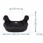 Автокрісло-бустер Capsula JR5 Black (773010.) - зменшене зображення 5