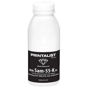 Тонер Printalist Samsung CLP-300/310, CLX-2160/3160 55г Black (Sam-55-K-PL) зображення 1