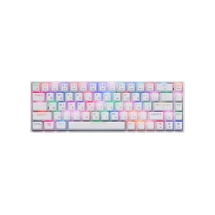 Клавіатура 2E GAMING KG370 RGB 68key Gateron Blue Switch USB White (2E-KG370UWT-BL) зображення 1