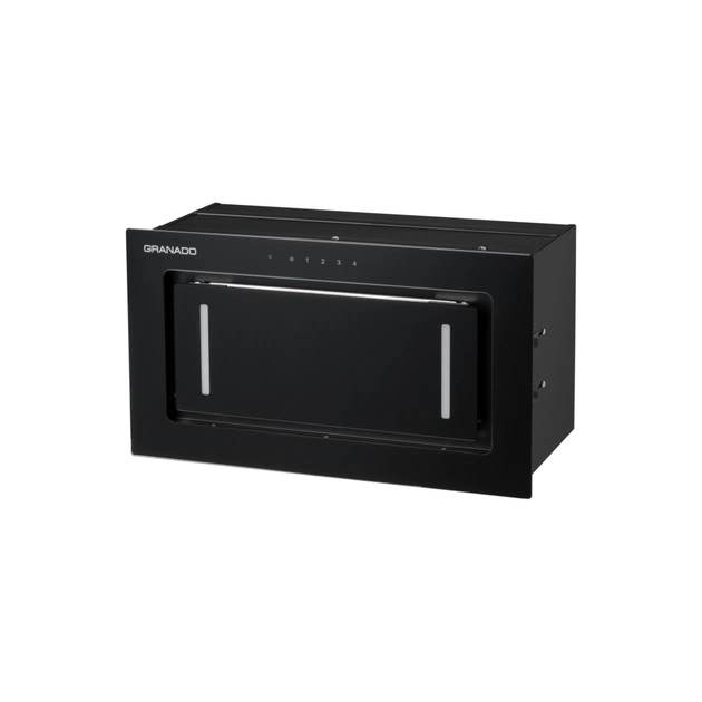 Витяжка кухонна GRANADO Palamos 1614-1200 black glass (GCH476411) - зображення 1