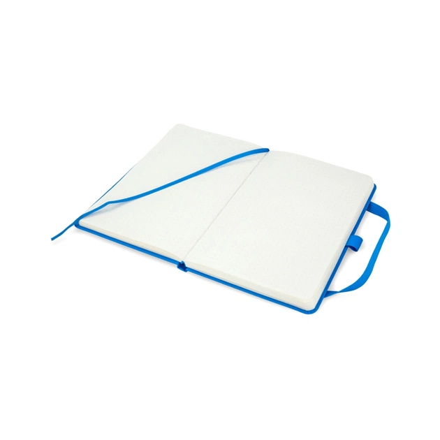 Книга записна Axent Partner, 125x195 мм, 96 аркушів, крапка, блакитна (8306-07-A) - зображення 6