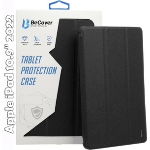 Чохол до планшета BeCover Soft Edge BeCover Apple iPad 10.9" 2022 Black (709184) зображення 1