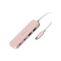 Концентратор J5create USB-C to 2xUSB-A + 2xUSB-C 3.2 10Gbps rose (JCH342ER-N) - зменшене зображення 2