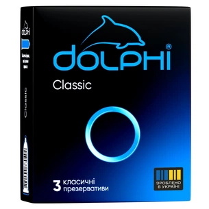 Презервативи Dolphi Classic 3 шт. (4820144770494) зображення 1