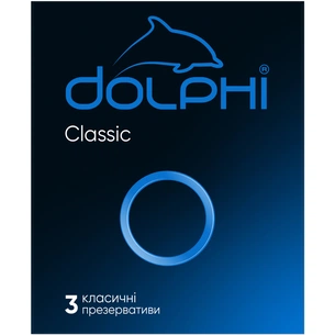 Презервативи Dolphi Classic 3 шт. (4820144770494) изображение 1
