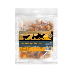 Ласощі для собак Lucky Star Кістки DENTAL CARE з куркою 500 г (4820144391477) зображення 1