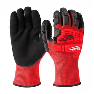 Захисні рукавички Milwaukee з захистом від удару та опором порізам рівень 3, 8/M (4932478127) зображення 1