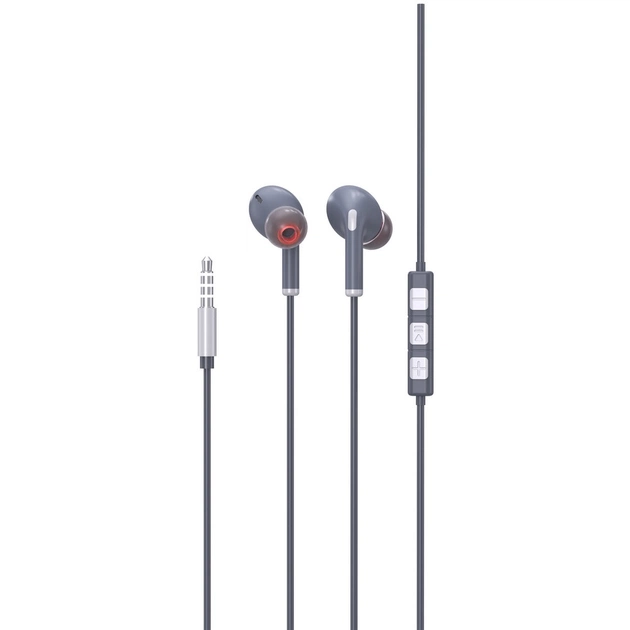 Гарнітура SkyDolphin SR01 with mic Silver (HF-000476)_бн - изображение 1