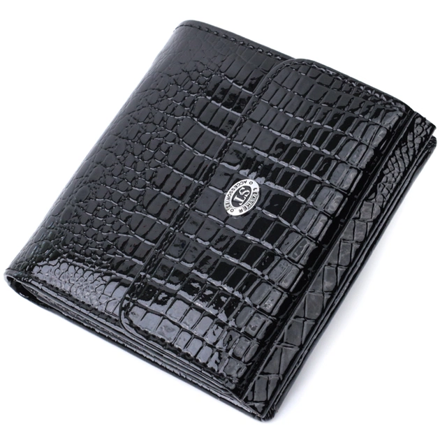 Кошелек ST Leather Из натуральной кожи Черный (22706) - изображение 1