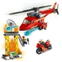 Конструктор LEGO City Fire Пожежний рятувальний вертоліт 212 деталей (60281) - зменшене зображення 3