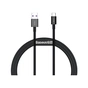 Дата кабель USB 2.0 AM to USB-C 2.0m 3A Black Baseus (CATYS-A01) - уменьшенное изображение 1