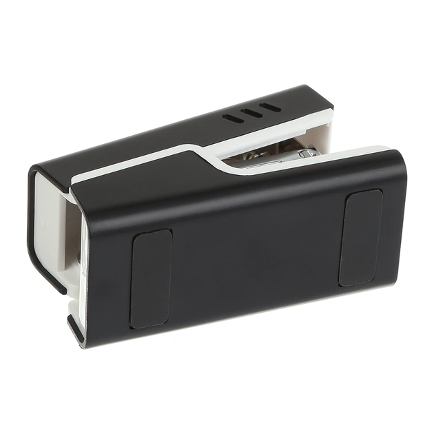 Степлер Buromax пластиковий МІНІ, 20 аркушів, (скоби №24; 26), 67,4 х 32,2 х 43,1 мм, чорний (BM.4218-01) - picture 4