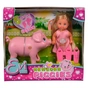 Лялька Simba Еві Вагітна свинка з поросятами (5733337) - зменшене зображення 3