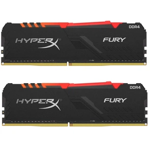 Модуль пам'яті для комп'ютера DDR4 16GB (2x8GB) 3600 MHz HyperX Fury RGB Kingston Fury (ex.HyperX) (HX436C17FB3AK2/16) зображення 1